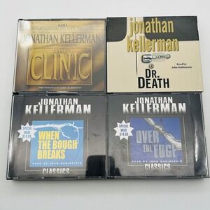 Jonathan Kellerman Audiobook Lot 4 Alex Delaware Novels Dr Death Clinic CD 2000